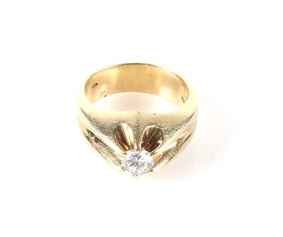 Brillantsolitär ca. 0,50 ct - Hodinky