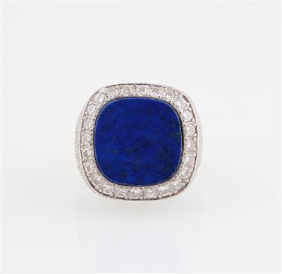 Lapislazuli Brillantring - Watches and Men's Accessories