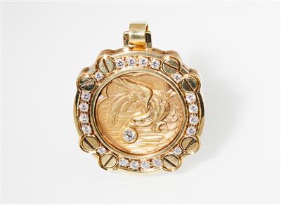 Brillantanhänger zus. ca. 1,40 ct - Orologi