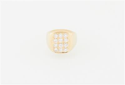 Brillantring zus. ca. 1,40 ct - Uhren u. Herrenaccessoires