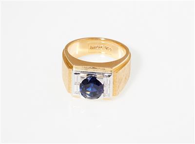 Diamant Saphir Ring - Orologi
