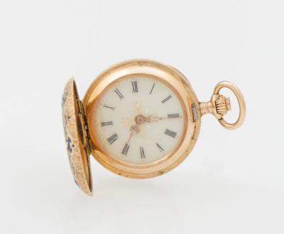 Dekorative Damentaschenuhr mit Diamantrauten - Watches and Men's Accessories