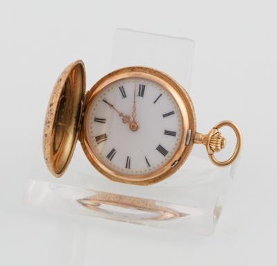 A decorative lady’s purse watch with diamond rhombs, c. 1905 - Watches and men's accessories