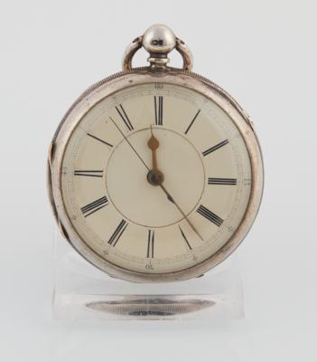 Englische Taschenuhr mit Sekundenstopp, um 1872 - Uhren- u. Herrenaccessoires
