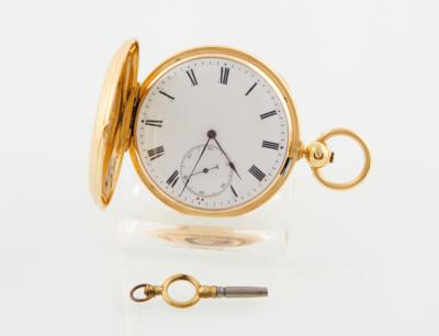 Taschenuhr mit Chronometerhemmung, um 1850 - Uhren u. Herrenaccessoires