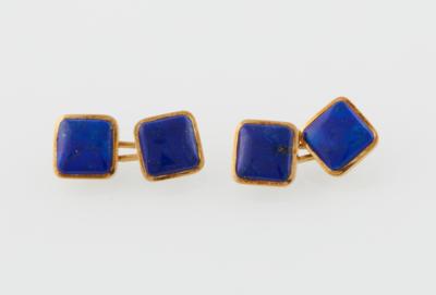 A Pair of Lapis Lazuli Cufflinks - Hodinky a pánské doplňky