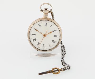 Englische Taschenuhr mit Zentralsekunde, um 1848 - Uhren u. Herrenaccessoires