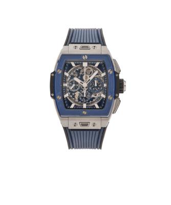 Hublot Spirit of Big Bang Titanium Blue Ceramic - Uhren- u. Herrenaccessoires