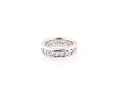 Brillant Memory Ring zus. ca.1,35 ct - Gioielli