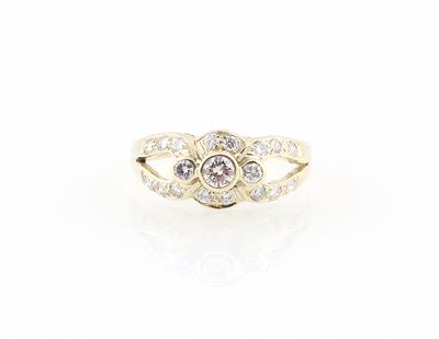 Brillantring zus. ca. 0,65 ct - Jewellery