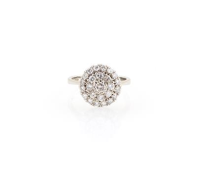 Brillantring zus. ca. 0,90 ct - Gioielli