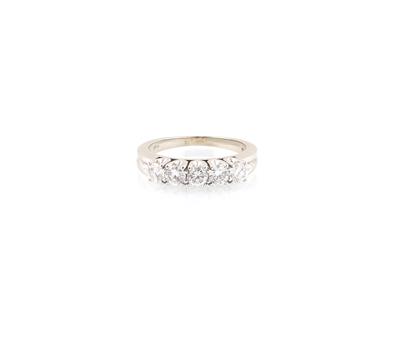 Brillant Ring zus. ca. 0,95 ct - Gioielli