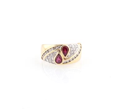 Brillant Rubin Ring - Jewellery