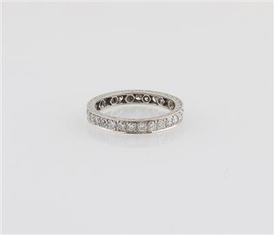 Brillant Memoryring zus. ca. 1,05 ct - Jewellery