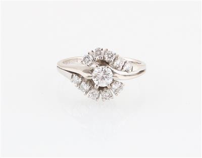 Brillantring zus. ca. 0,55 ct - Jewellery