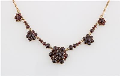 Granatcollier - Jewellery