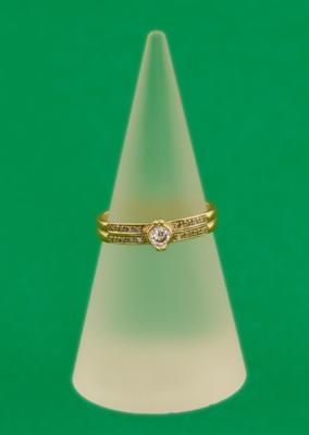 Diamantring zus. ca. 0,20 ct - Schmuck