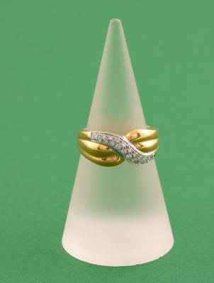 Brillant Ring zus. ca. 0,30 ct - Klenoty