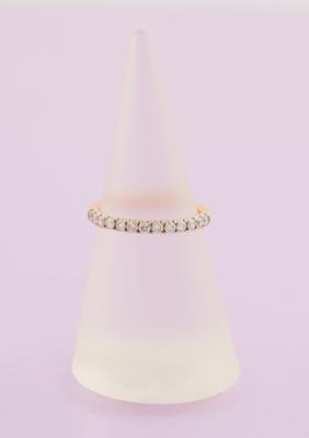 Brillant Memoryring zus. ca. 0,50 ct - Gioielli