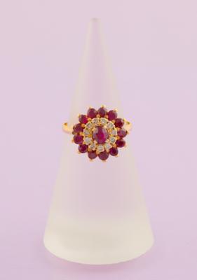 Brillant Rubin Ring - Jewellery