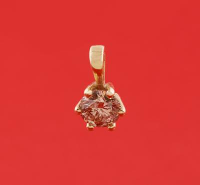 Brillantsolitär Anhänger ca. 1,00 ct - Klenoty