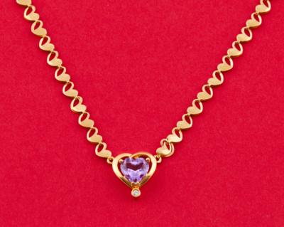 Brillant Amethystcollier - Klenoty