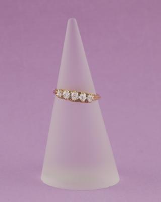 Altschliffbrillantring zus. ca. 0,50 ct - Schmuck