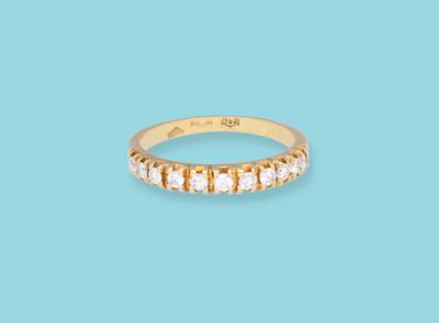 Brillantring zus. ca. 0,45 ct - Jewellery