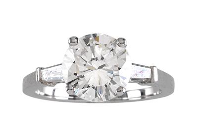 A diamond ring ca. 3 ct - Jewellery