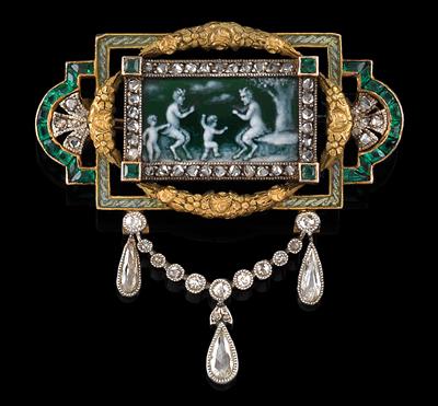 A Boucheron diamond brooch - Jewellery