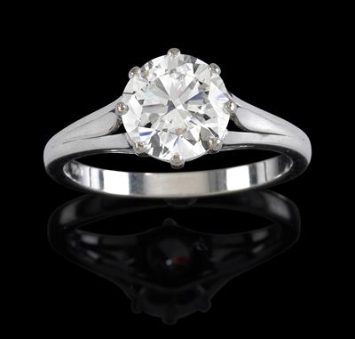 A brilliant solitaire ca. 2,10 ct - Jewellery