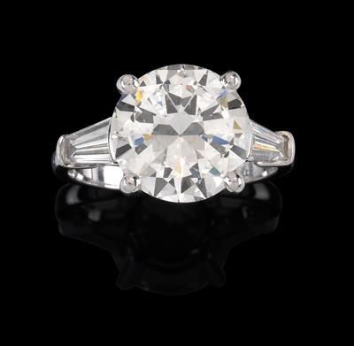 Brillantring 4,12 ct - Juwelen