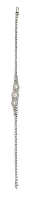 A diamond bracelet total weight c. 2.1 ct - Klenoty