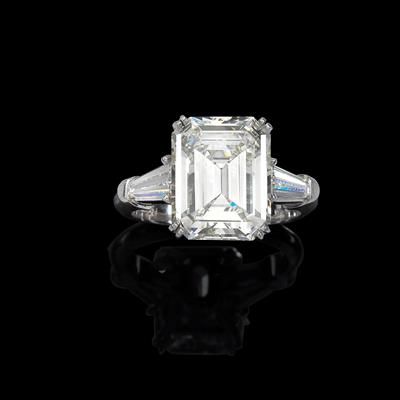 A diamond ring 5.31 ct - Klenoty