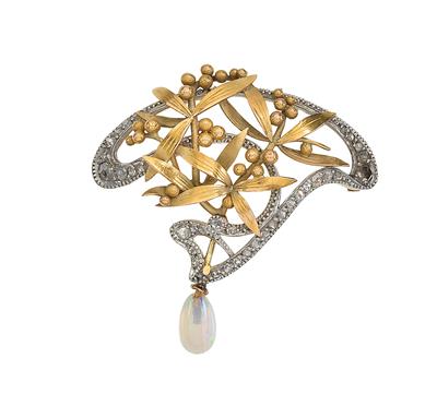 An Art Nouveau brooch - Jewellery