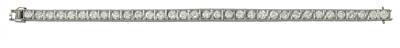 A brilliant bracelet total weight c. 8.50 ct - Klenoty