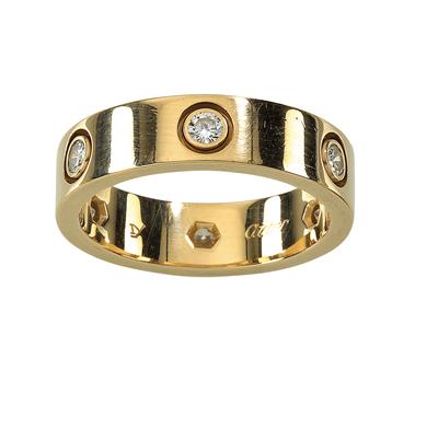 cartier ring love collection