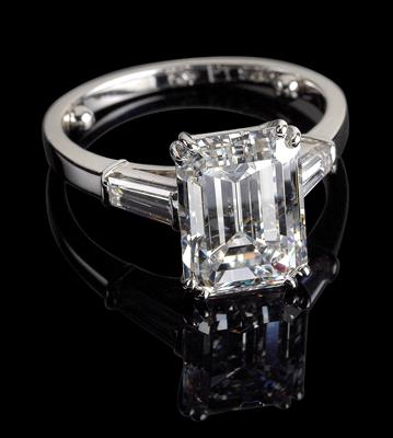A Massoni diamond ring 3.50 ct - Klenoty