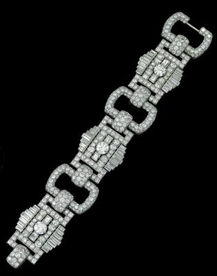 Braccialetto con diamanti Van Cleef  &  Arpels in tutto ca. 45 ct - Gioielli