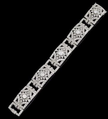 A brilliant bracelet, total weight c. 14 ct - Jewellery