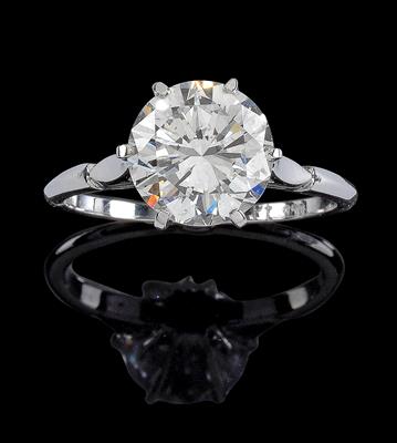 A brilliant solitaire 3.03 ct - Klenoty