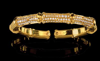 A Cartier 'Bamboo' bangle - Jewellery 