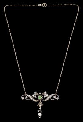 A diamond necklace, total weight c. 0.40 ct - Klenoty