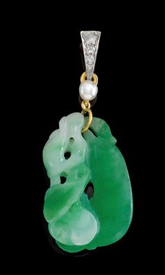 A jadeite pendant - Klenoty