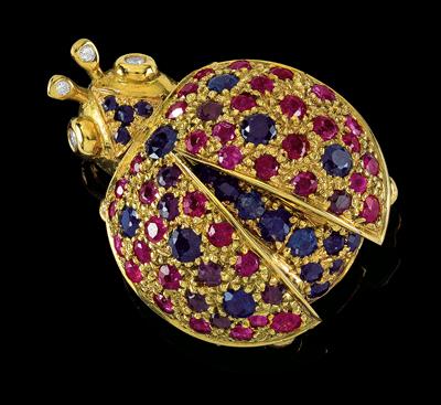 A ladybug brooch - Jewellery