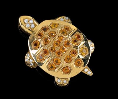Brosche Schildkröte - Juwelen