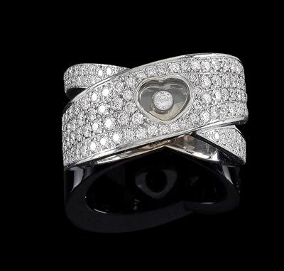 A Chopard Happy Diamonds brilliant ring total weight c. 1.50 ct - Klenoty