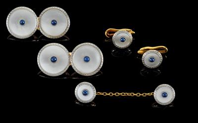 A gentleman's jewellery set - Jewellery