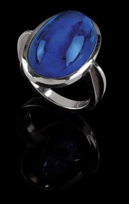 A tanzanite ring c. 25 ct - Jewellery