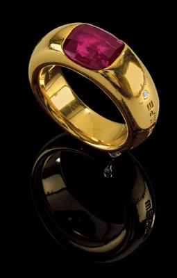 A tourmaline ring - Klenoty